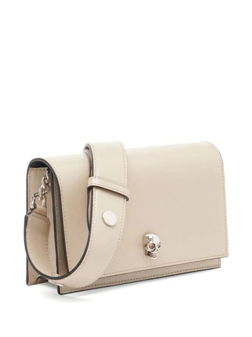 Beige leather bag for women. Alexander McQueen | 7576261BLCM2630